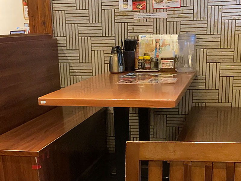 三田製麺所　店内画像