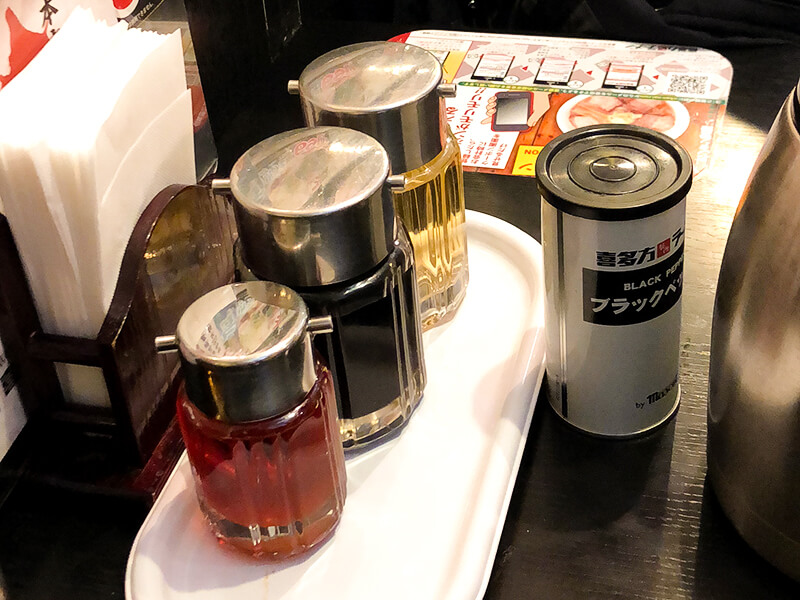 喜多方ラーメン 坂内　西五反田店　カウンターの画像